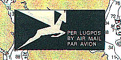 [airmail sticker]